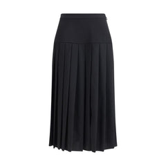 Alessandra Rich Pleated midi Skirt