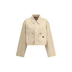 Balenciaga Beige Baumwoll-Denimjacke