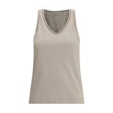 Brunello Cucinelli Gestreiftes Tanktop
