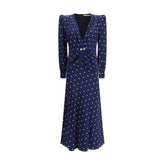 Alessandra Rich Polka dot Dress