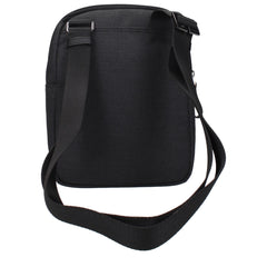 Piquadro Black Fabric Crossbody Bags