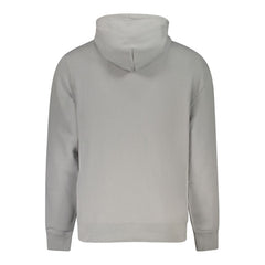 Pull Calvin Klein gris en polyester recyclé pour homme