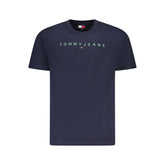 T-shirt Tommy Hilfiger bleu en coton pour homme