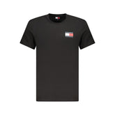 T-shirt Tommy Hilfiger en coton noir pour homme