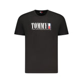 T-shirt Tommy Hilfiger en coton noir pour homme