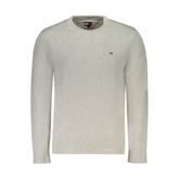 Tommy Hilfiger Gray Cotton Men Sweater