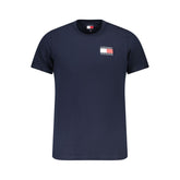 T-shirt Tommy Hilfiger bleu en coton pour homme
