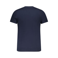 Tommy Hilfiger Herren-T-Shirt aus blauer Baumwolle