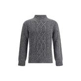 Brooksfield Strickpullover aus gewebtem Garn