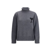 Ami Paris Ami De Coeur Rollkragenpullover
