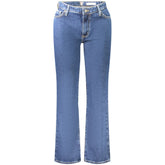 Guess Jeans Blaue Baumwolljeans für Damen