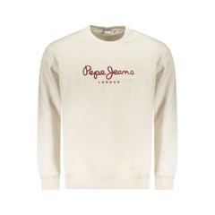 Pull Pepe Jeans blanc en coton pour homme