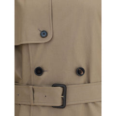 Burberry Long cotton gabardine Trench Coat