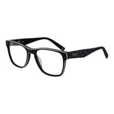 Monture de lunettes unisexe noire Fila