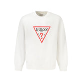 Guess Jeans White Cotton Men's Sweater