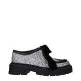 Jimmy Choo Gray Plastic Slip-On Loafers
