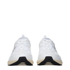 Valentino Garavani White Fabric Athletic Sneakers