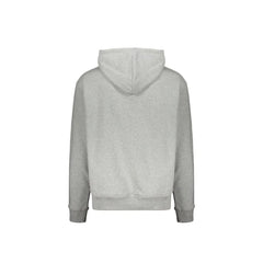 Balmain Gray Cotton Hoodie