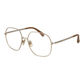 Monture de lunettes Max Mara dorée pour femme