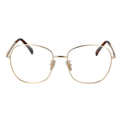 Monture de lunettes Max Mara dorée pour femme