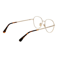 Monture de lunettes Max Mara dorée pour femme