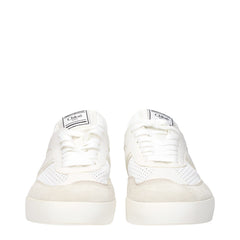 Chloé White Fabric Low Tops