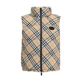 Burberry Karoweste Daunenjacke