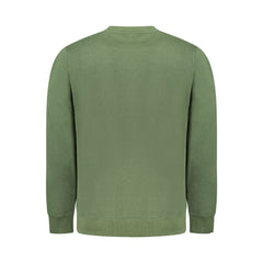 Norway 1963 Green Cotton Men Sweater