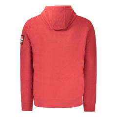 Pull homme rouge en polyester Norvège 1963