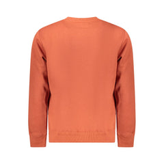 Norway 1963 Orange Cotton Men Sweater