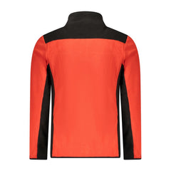 Pull homme rouge en polyester Norvège 1963