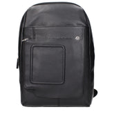 Piquadro Black Leather Crossbody Bags