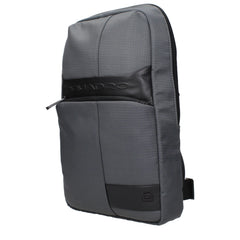 Piquadro Gray Fabric Crossbody Bags