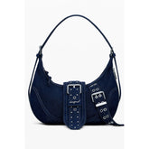 Sac à main Desigual en coton bleu pour femme