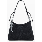 Desigual Schwarze Polyethylen-Damenhandtasche
