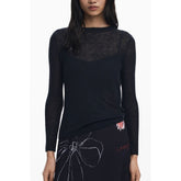 Robe Desigual noire en polyester pour femme