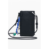 Desigual Damen-Geldbörse aus schwarzem Polyethylen