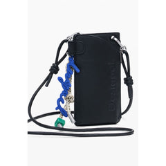 Portefeuille Desigual noir en polyéthylène pour femme