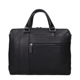 Piquadro Black Leather Business And Laptop Bags