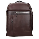 Piquadro Brown Leather Backpacks