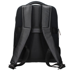 Piquadro Black Leather Backpacks