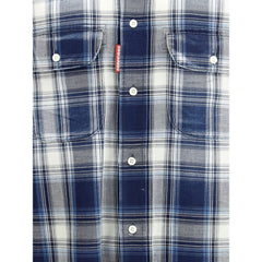Chemise à carreaux canadiens Dsquared²