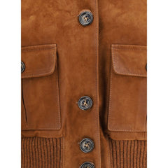 Veste en cuir suédé Valstar