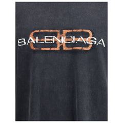 T-shirt à logo Balenciaga