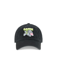Ganni Puppy Baseball Cap