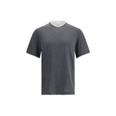 T-shirt en soie Brunello Cucinelli