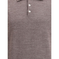Cruna Knitted Long Sleeved Polo Shirt