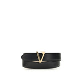 Ceinture en cuir de veau Versace en forme de V