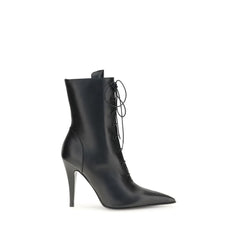 Bottines en cuir Alexander McQueen