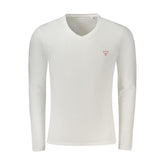 Guess Jeans White Cotton T-Shirt
